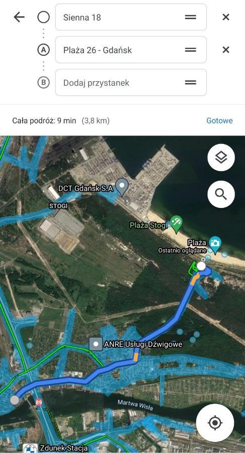 Апартаменты Mieszkanie Przy Kasztanie Blisko Plazy I Centrum Гданьск Экстерьер фото